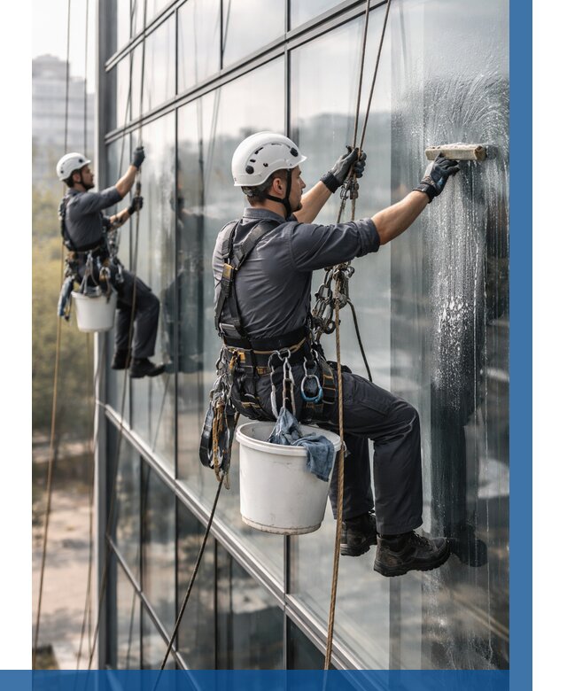 Мойка сплошного остекления в Аксае, заказать от 305 р.| ВЫСОТНИК-Акс