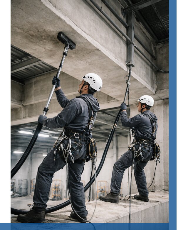 Обеспыливание потолочных конструкций в Аксае от 254 р. |ВЫСОТНИК-Акс