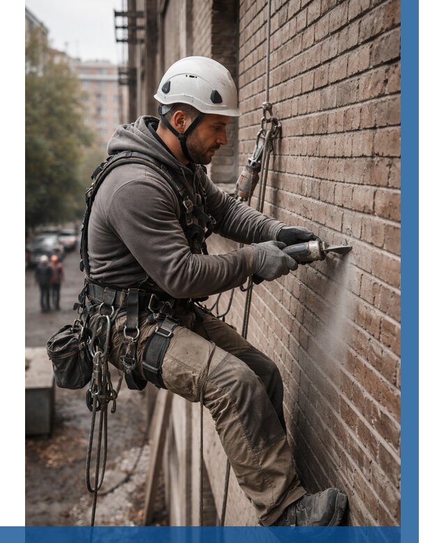 Расшивка кирпичных швов в Аксае от 609 р. | ВЫСОТНИК-Акс