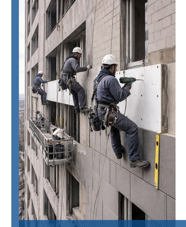 Монтаж фасадных термопанелей высокого качества в Аксае