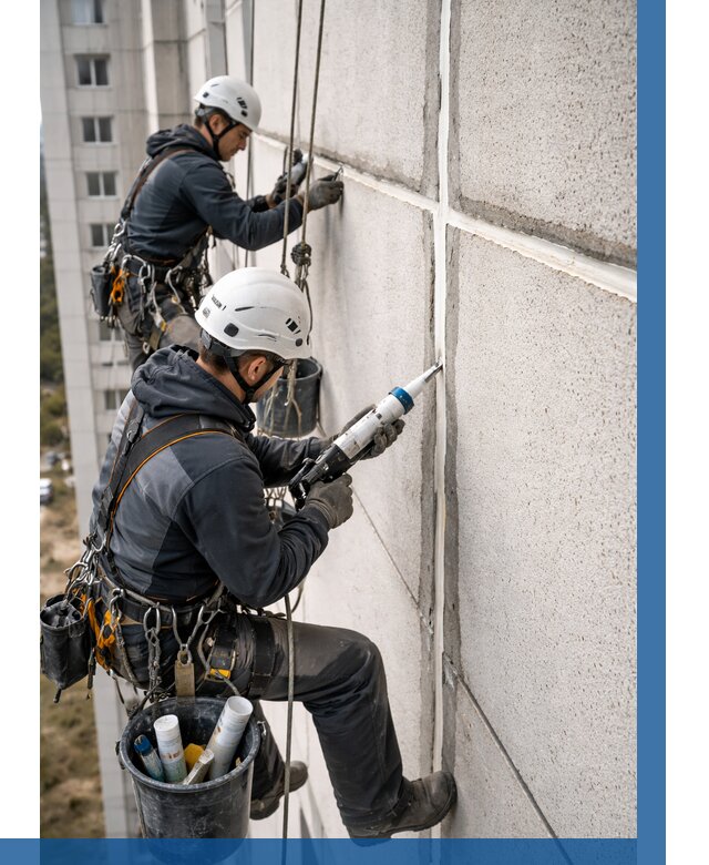 Герметизация межпанельных швов в Аксае от 711 р. | ВЫСОТНИК-Акс