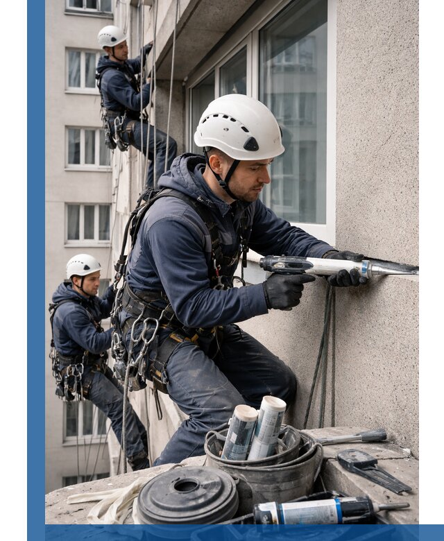 Герметизация швов лоджии в Аксае профессионально и надежно