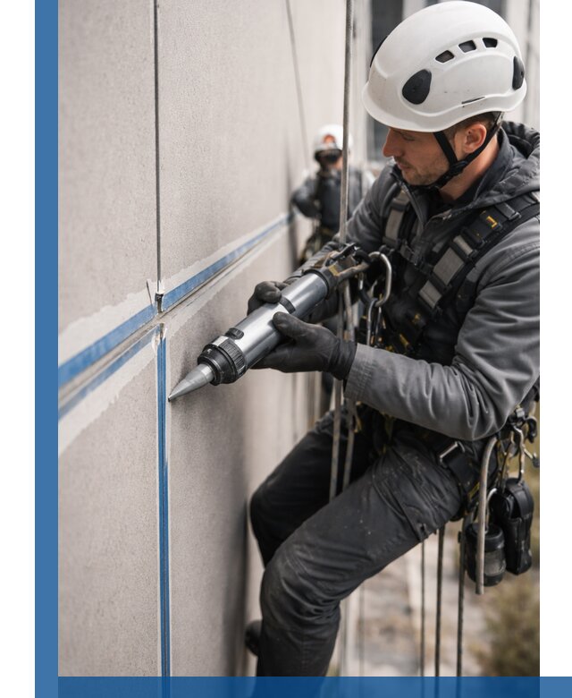 Герметизация стыков фасадных панелей в Аксае качественно и быстро