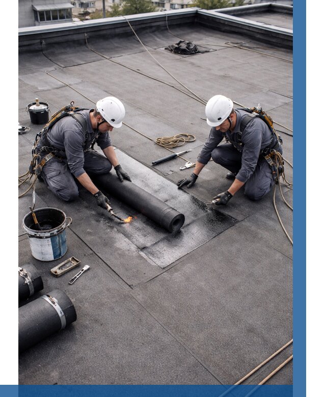 Ремонт мягкой кровли под ключ в Аксае от 711 р. | ВЫСОТНИК-Акс