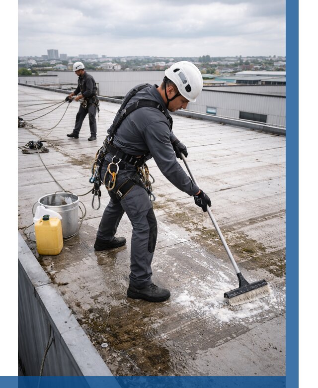 Очистка крыши по графику в Аксае от 7618 р. | ВЫСОТНИК-Акс