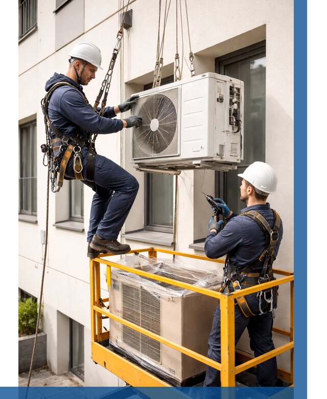 Демонтаж внешнего блока кондиционера в Аксае от 3555 р. | ВЫСОТНИК-Акс