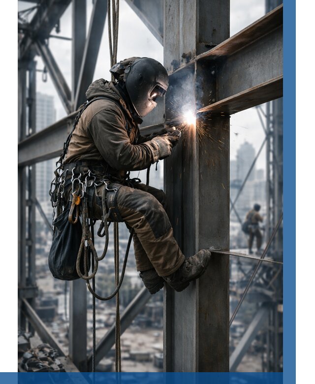 Высотные сварочные работы в Аксае от 3555 р. | ВЫСОТНИК-Акс