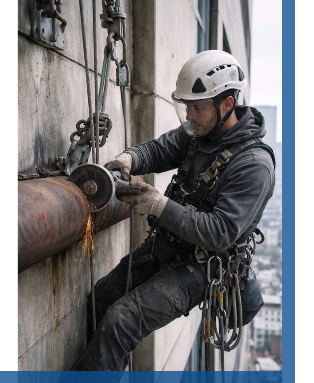 Резка металла на высоте в Аксае по цене от 4571 р. | ВЫСОТНИК-Акс