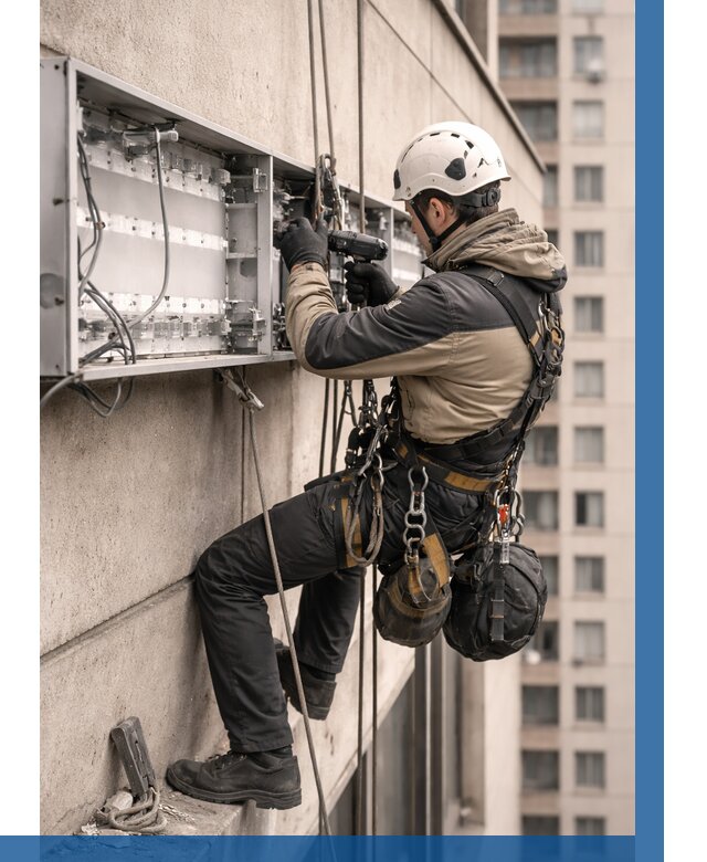 Ремонт вывески на высоте в Аксае от 4571 р. | ВЫСОТНИК-Акс