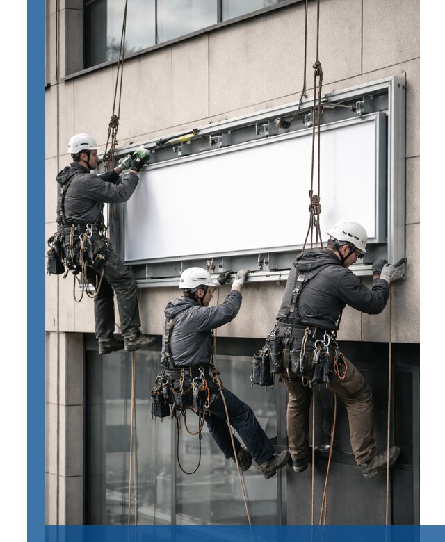 Профессиональный монтаж светового короба под ключ в Аксае