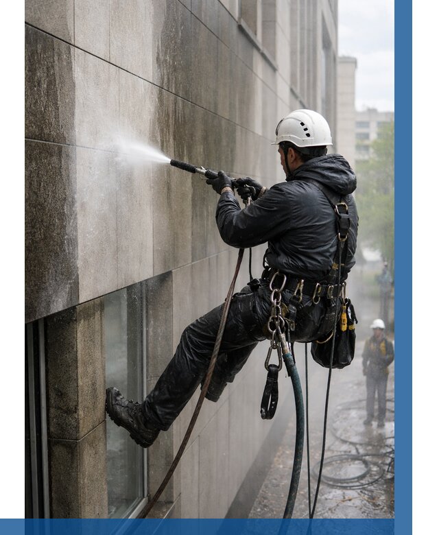 Гидроструйная очистка поверхностей в Аксае от 863 р. | ВЫСОТНИК-Акс