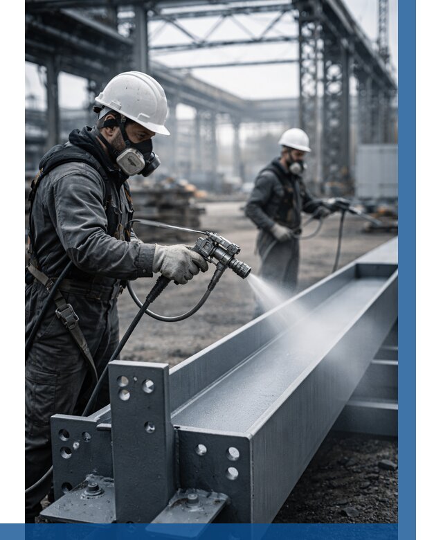 Антикорроз. обработка металлоконстр. в Аксае от 457 р. | ВЫСОТНИК-Акс