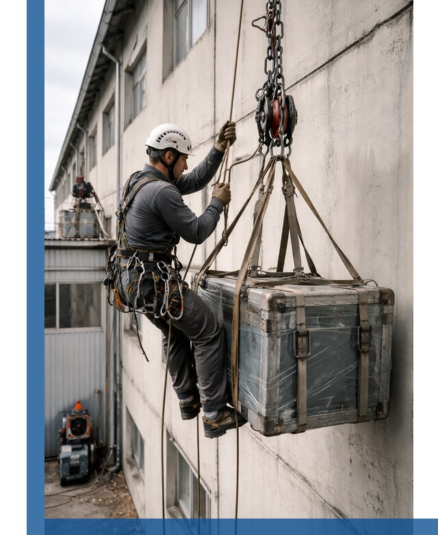 Подъем грузов на высоту в Аксае для промышленных объектов