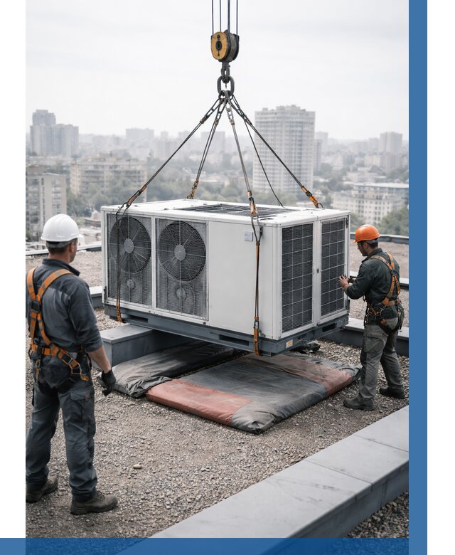 Подъем груза на крышу в Аксае от 5079 р. | ВЫСОТНИК-Акс заказать