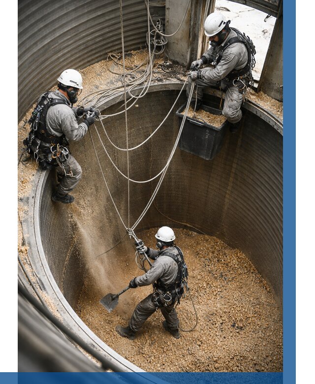 Чистка зерновых бункеров в Аксае от 12188 р. | ВЫСОТНИК-Акс