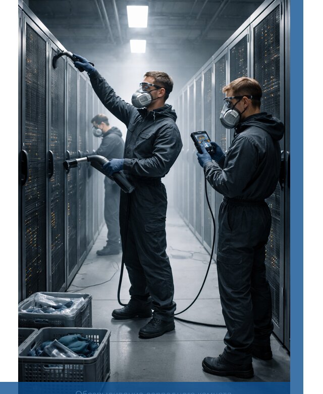 Обеспыливание серверной комнаты в Аксае от 4571 р. | ВЫСОТНИК-Акс