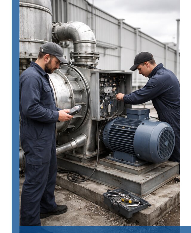 Техническое обслуживание промышленного оборудования в Аксае