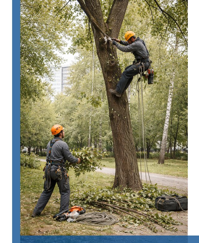 Санитарная обрезка деревьев в Аксае, профессионально и безопасно