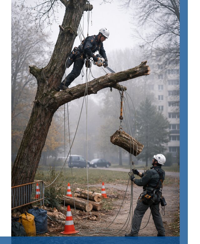 Удаление аварийных деревьев в Аксае от 15236 р. | ВЫСОТНИК-Акс