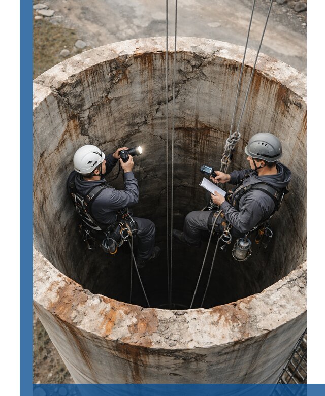 Обследование дымовой трубы: диагностика и оценка состояния в Аксае